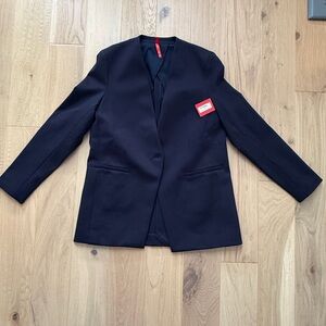 SPANX Black Jacket with Red Tag